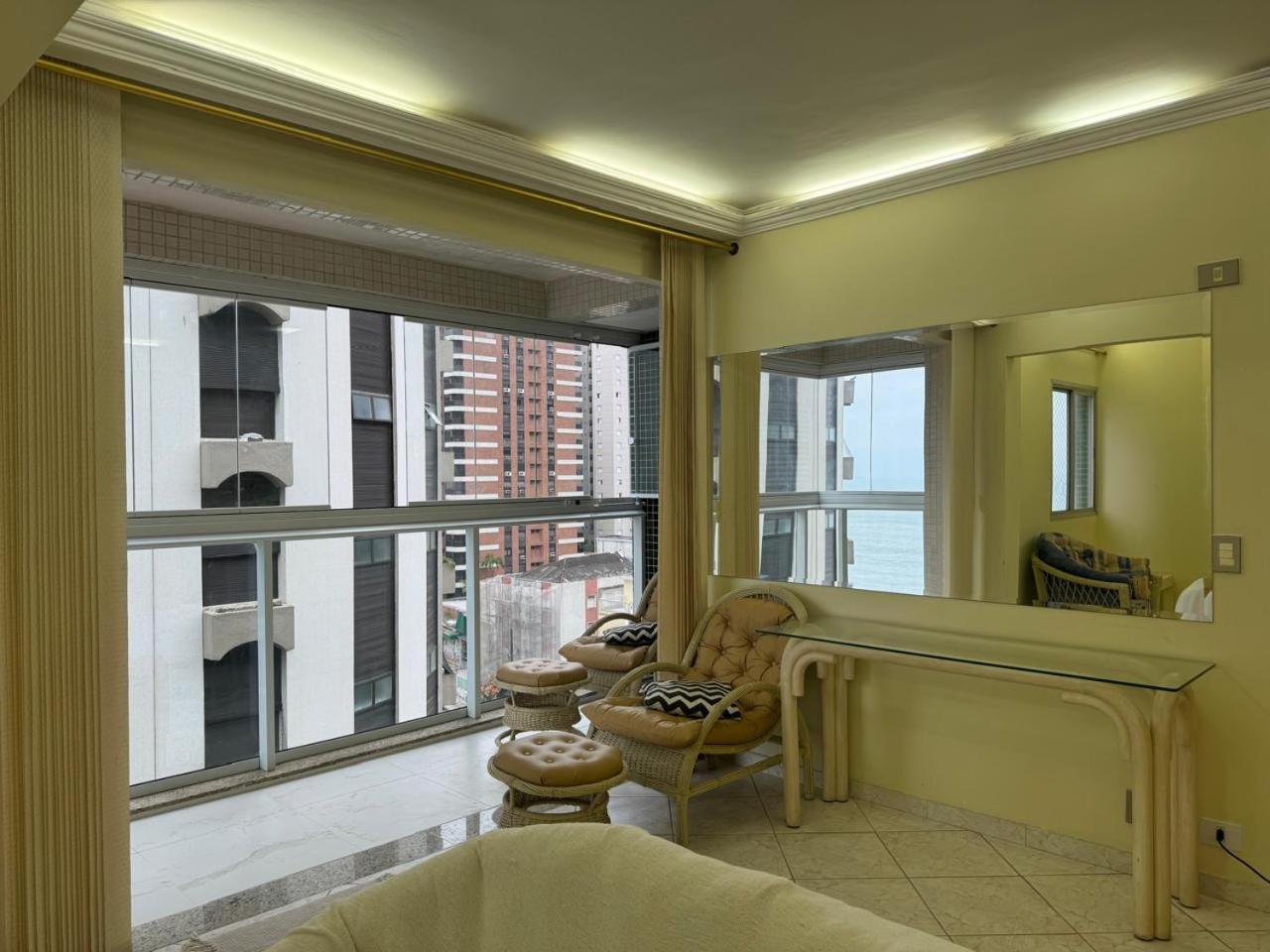 Apartamento Com Vista Mar Guarujá Exterior foto