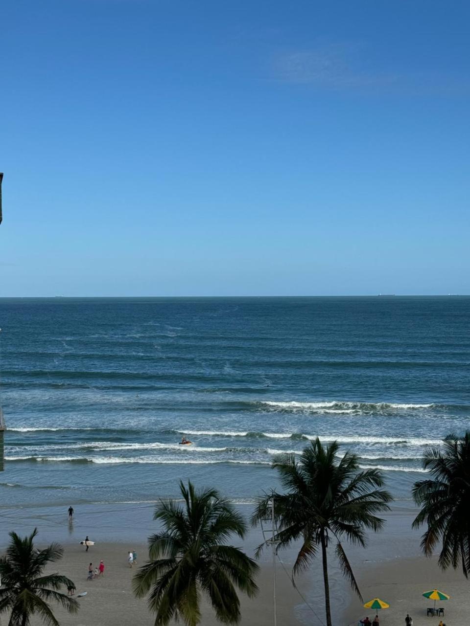Apartamento Com Vista Mar Guarujá Exterior foto